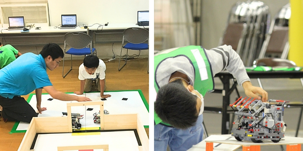 テディスは、ロボット・プログラミングに特化した学び場で、試行錯誤する学び方で生きた知識を身につけ、自分で考え、やり抜くチカラを大きく育てます。